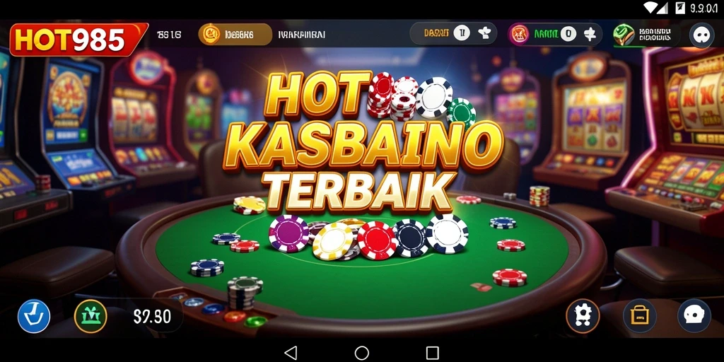 Tampilan gameplay menarik dari permainan Kasino HOT985.