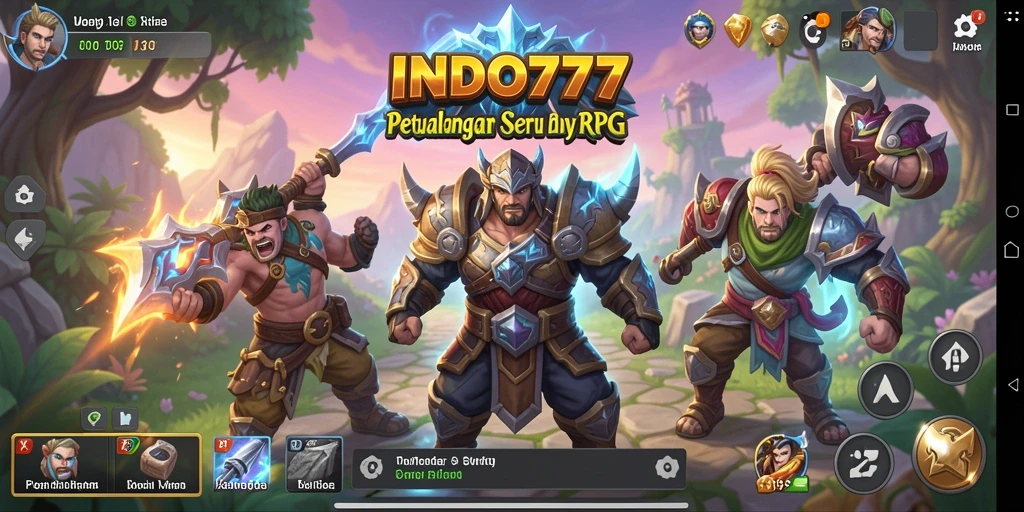Tangkapan layar dari gameplay RPG yang menampilkan petualangan seru.