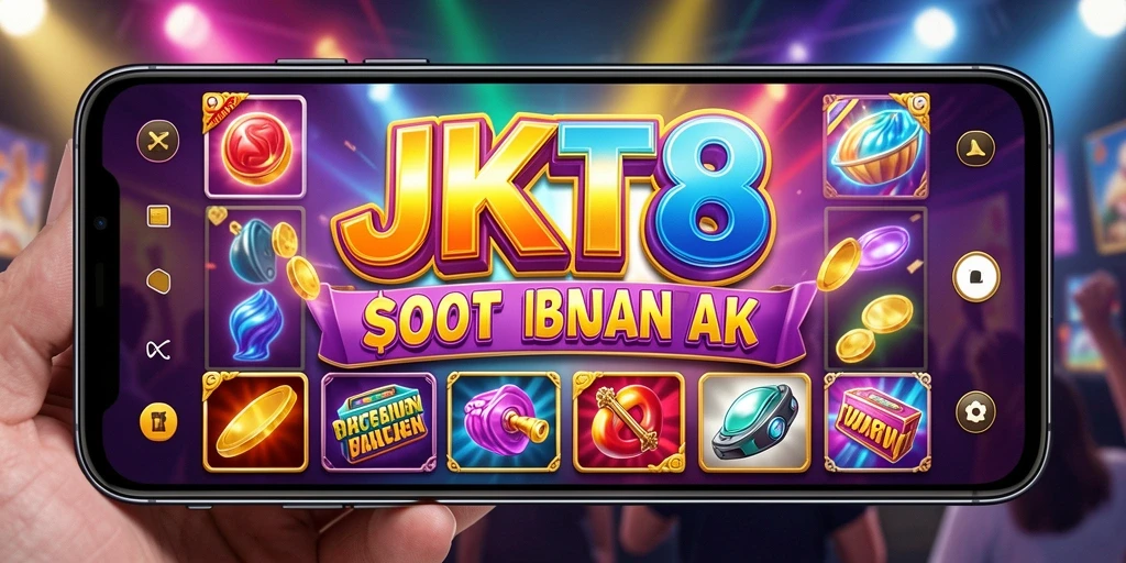 Tampilan gameplay intens dari JKT8 yang menawan.