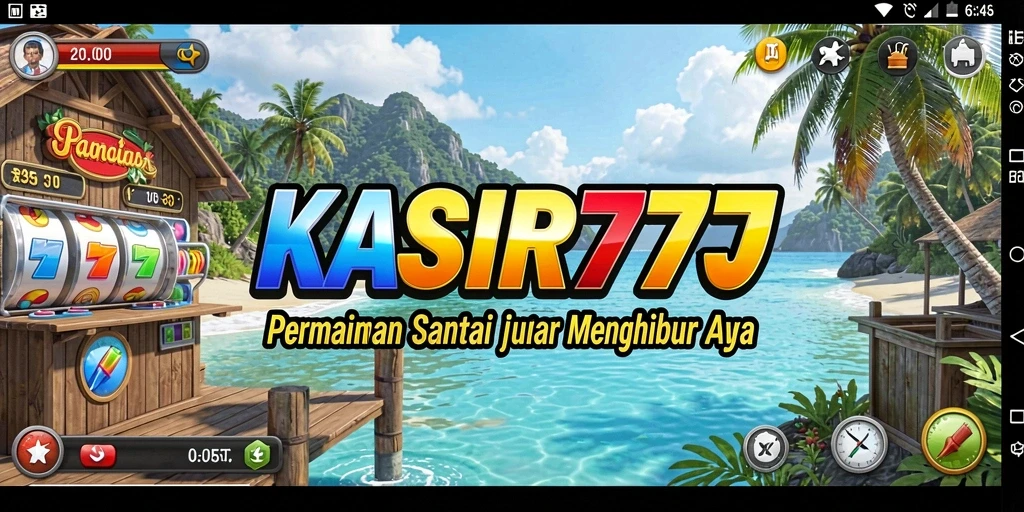 Tangkapan layar gameplay KASIR777 menunjukkan kesibukan kasir dalam melayani pelanggan.