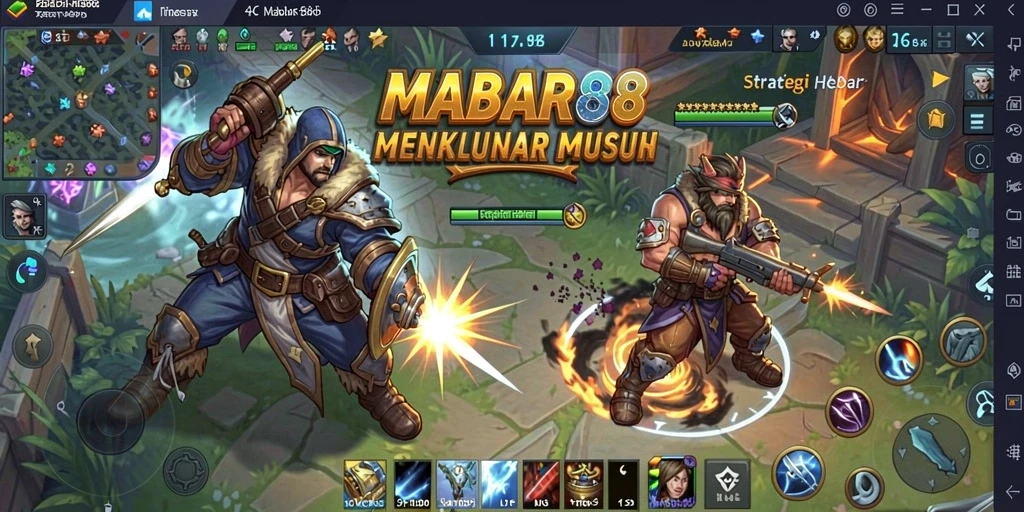Gameplay seru MABAR88 dengan taktik dan strategi menawan.