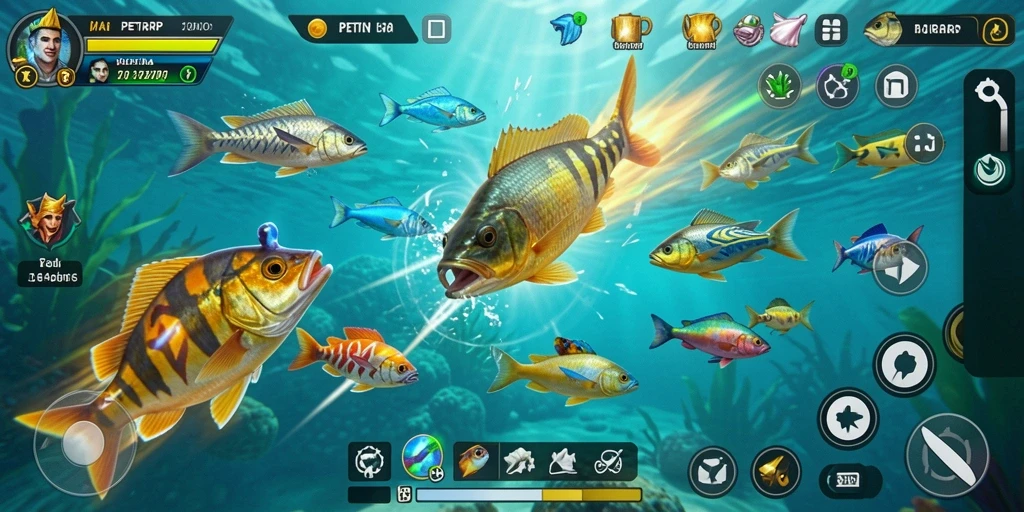 Screenshot gameplay Tembak Ikan PETIRRP yang penuh aksi.