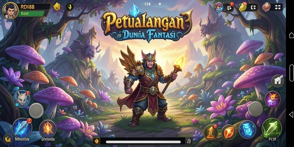 Screenshot dari gameplay RDI88 yang penuh petualangan seru.