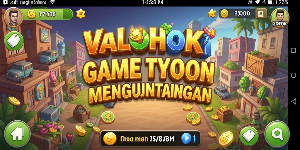 Tampilan gameplay VALOHOKI yang menawan dan seru.